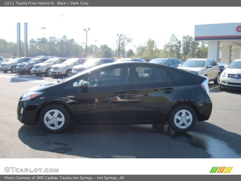 Black / Dark Gray 2011 Toyota Prius Hybrid III