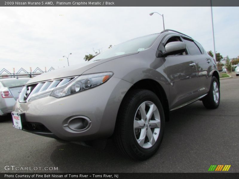 Platinum Graphite Metallic / Black 2009 Nissan Murano S AWD