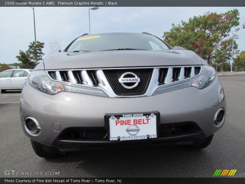 Platinum Graphite Metallic / Black 2009 Nissan Murano S AWD