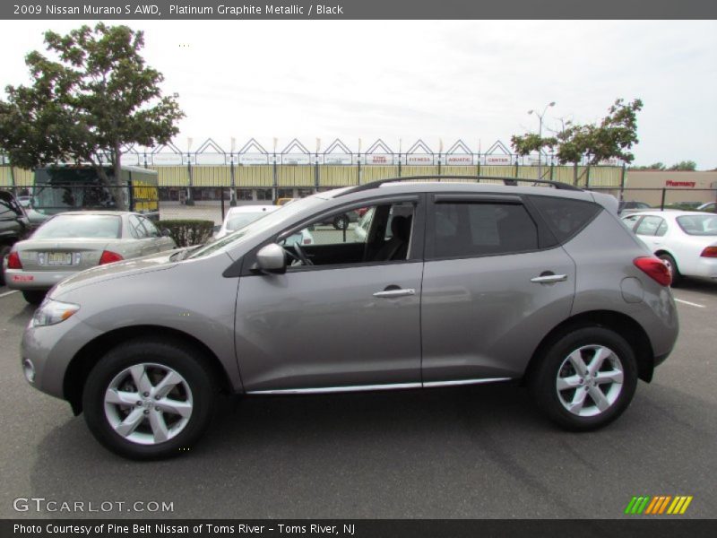 Platinum Graphite Metallic / Black 2009 Nissan Murano S AWD