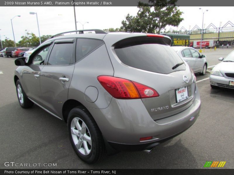 Platinum Graphite Metallic / Black 2009 Nissan Murano S AWD