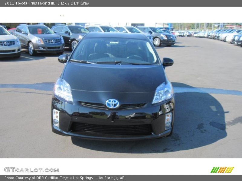 Black / Dark Gray 2011 Toyota Prius Hybrid III