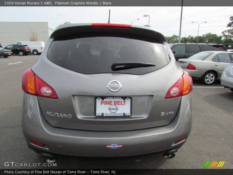 Platinum Graphite Metallic / Black 2009 Nissan Murano S AWD