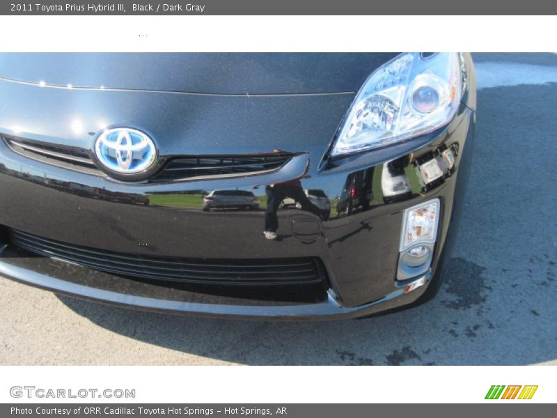 Black / Dark Gray 2011 Toyota Prius Hybrid III