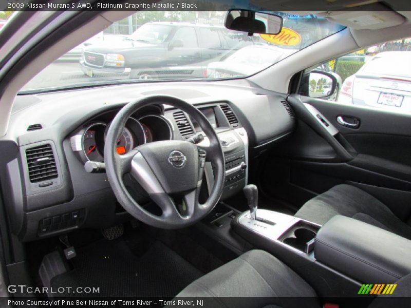 Platinum Graphite Metallic / Black 2009 Nissan Murano S AWD
