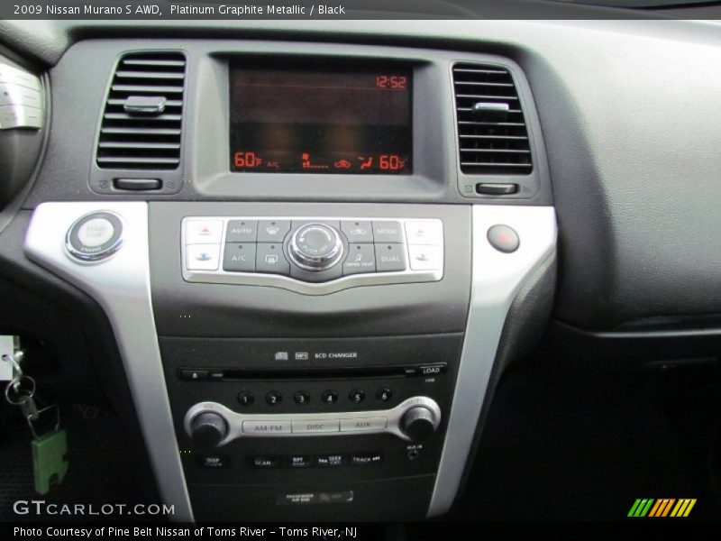 Platinum Graphite Metallic / Black 2009 Nissan Murano S AWD