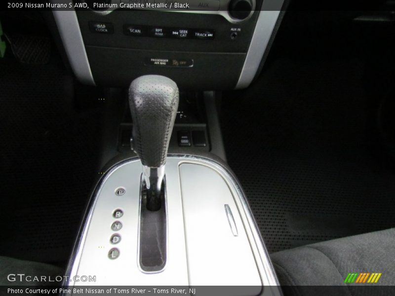 Platinum Graphite Metallic / Black 2009 Nissan Murano S AWD