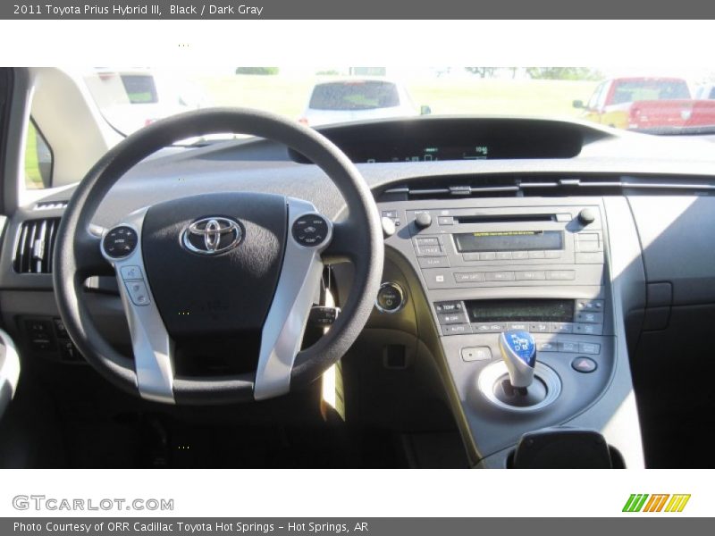 Black / Dark Gray 2011 Toyota Prius Hybrid III