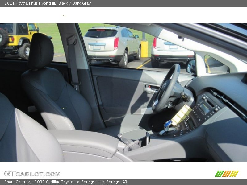 Black / Dark Gray 2011 Toyota Prius Hybrid III