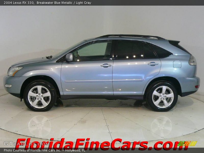 Breakwater Blue Metallic / Light Gray 2004 Lexus RX 330