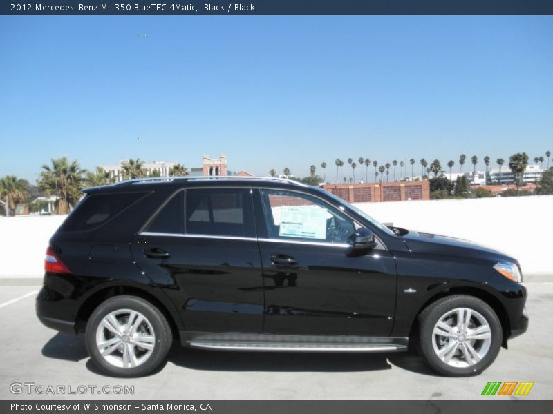 2012 ML 350 BlueTEC 4Matic Black