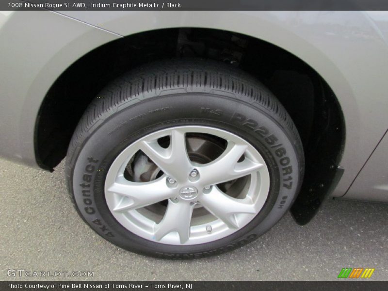 Iridium Graphite Metallic / Black 2008 Nissan Rogue SL AWD