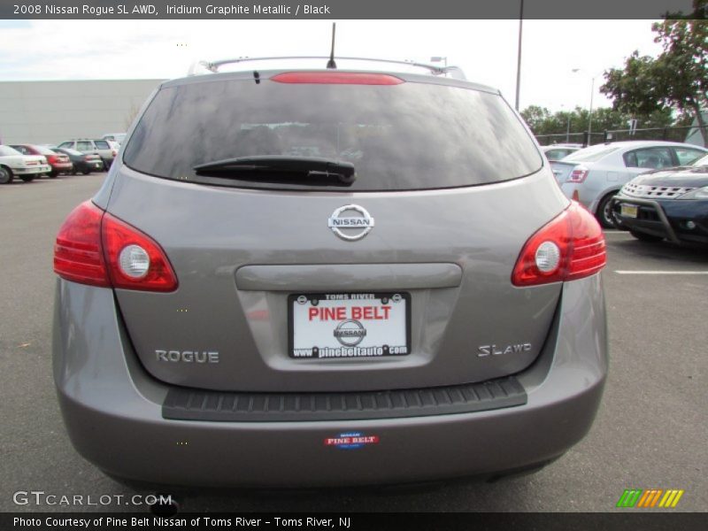 Iridium Graphite Metallic / Black 2008 Nissan Rogue SL AWD