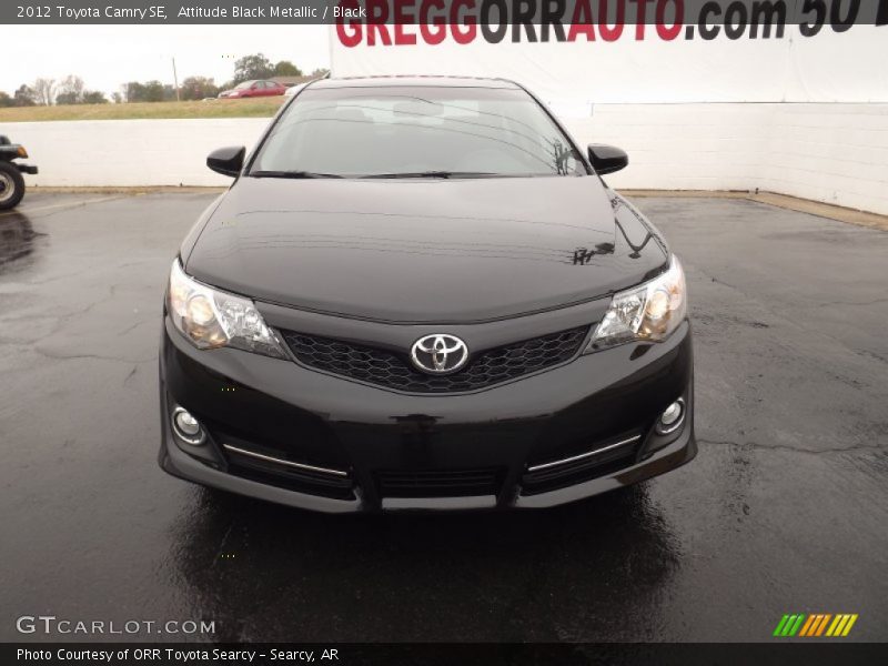 Attitude Black Metallic / Black 2012 Toyota Camry SE