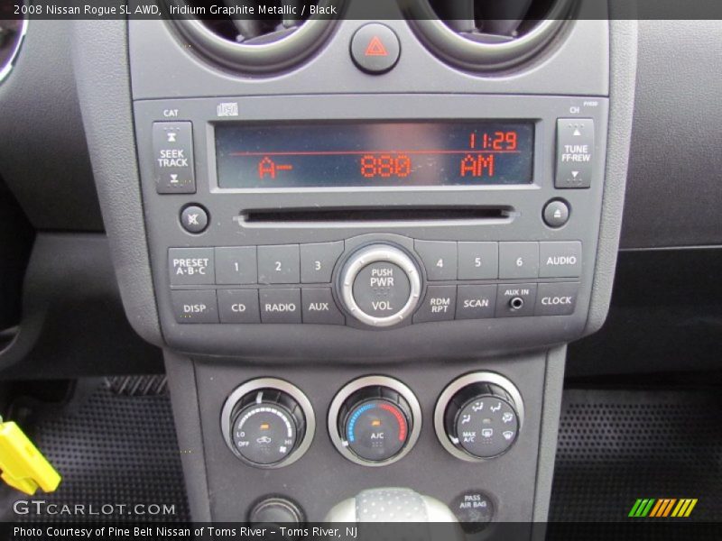 Iridium Graphite Metallic / Black 2008 Nissan Rogue SL AWD