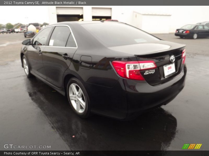 Attitude Black Metallic / Black 2012 Toyota Camry SE