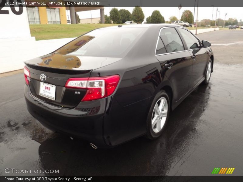 Attitude Black Metallic / Black 2012 Toyota Camry SE