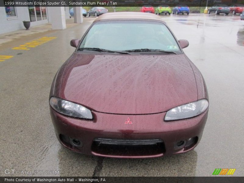 Sundance Plum Pearl / Tan 1999 Mitsubishi Eclipse Spyder GS