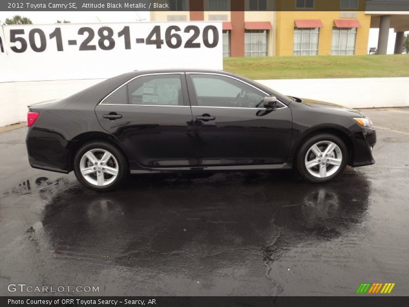 Attitude Black Metallic / Black 2012 Toyota Camry SE
