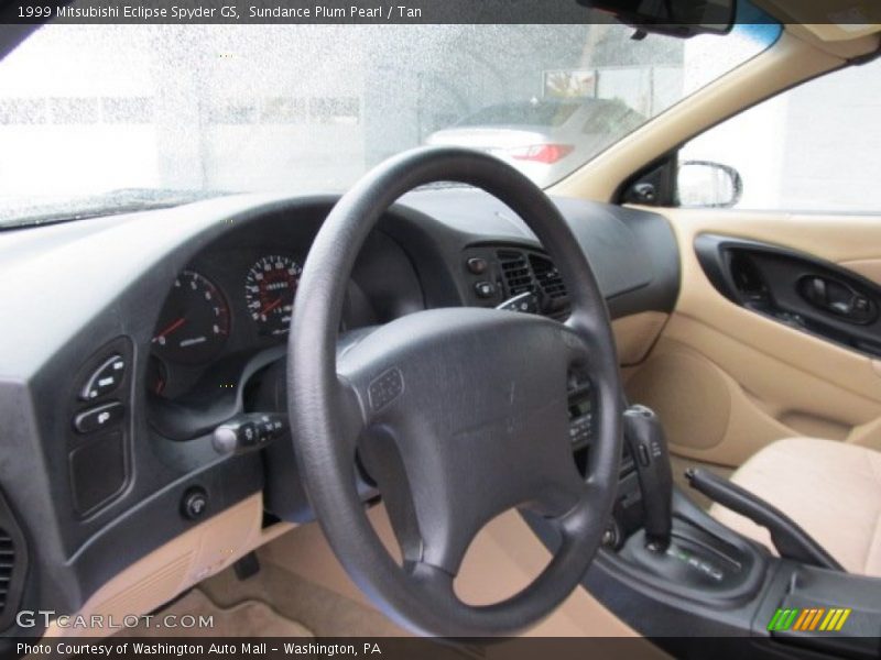 Sundance Plum Pearl / Tan 1999 Mitsubishi Eclipse Spyder GS