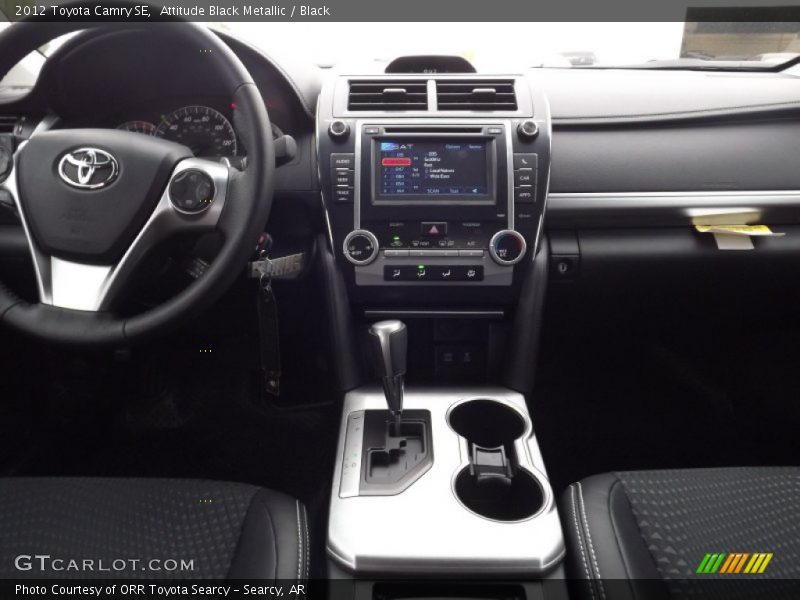 Attitude Black Metallic / Black 2012 Toyota Camry SE