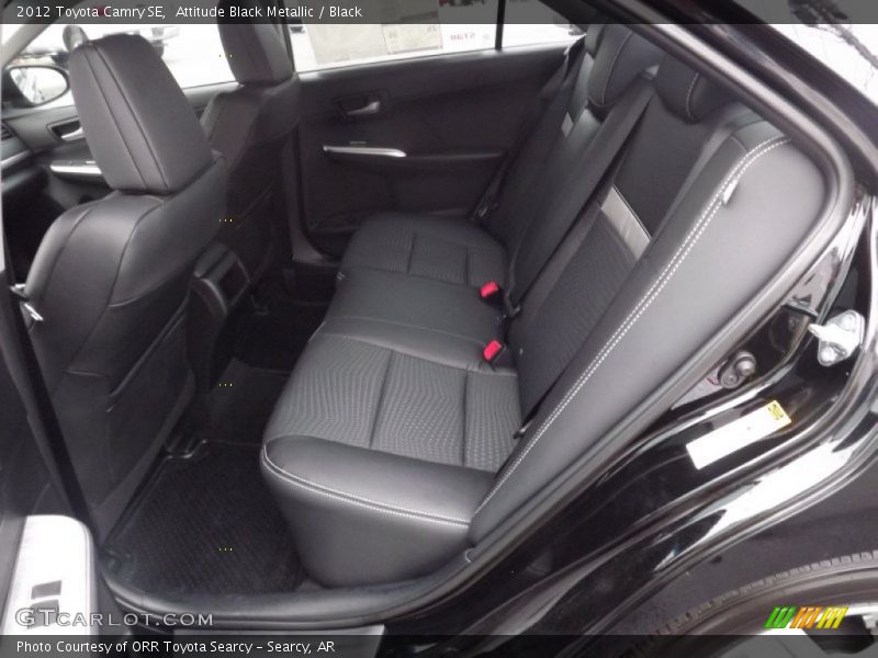 Attitude Black Metallic / Black 2012 Toyota Camry SE