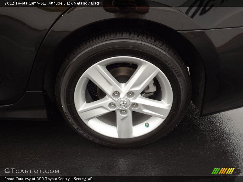 Attitude Black Metallic / Black 2012 Toyota Camry SE