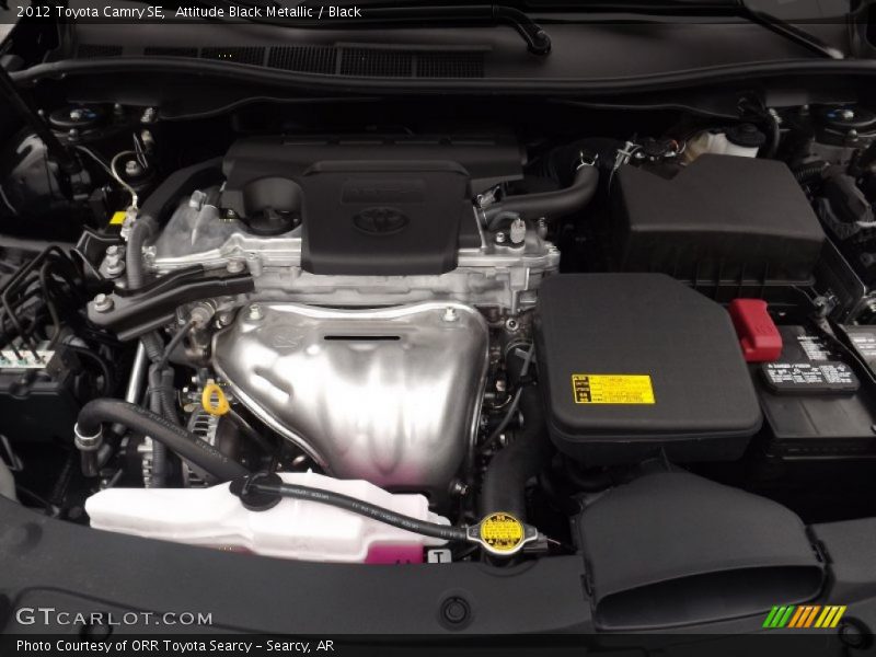 Attitude Black Metallic / Black 2012 Toyota Camry SE