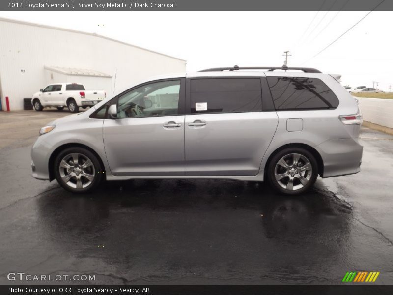  2012 Sienna SE Silver Sky Metallic