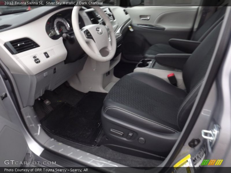 Silver Sky Metallic / Dark Charcoal 2012 Toyota Sienna SE