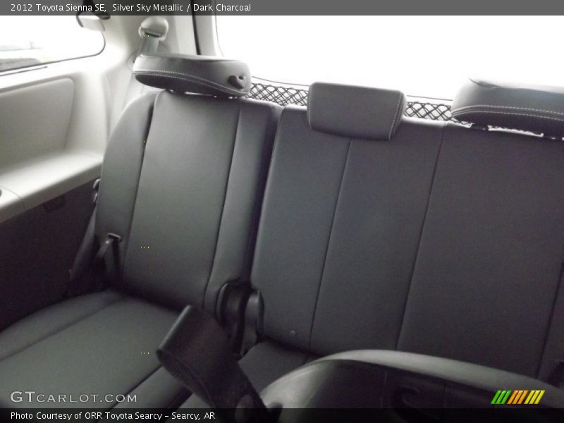 Silver Sky Metallic / Dark Charcoal 2012 Toyota Sienna SE