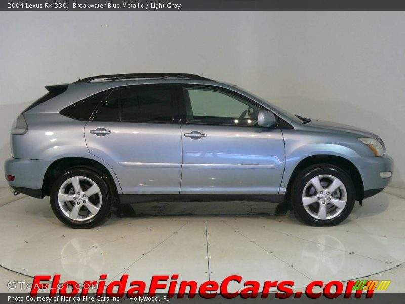 Breakwater Blue Metallic / Light Gray 2004 Lexus RX 330