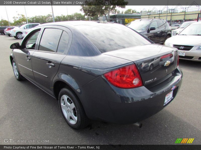 Slate Metallic / Gray 2008 Chevrolet Cobalt LS Sedan