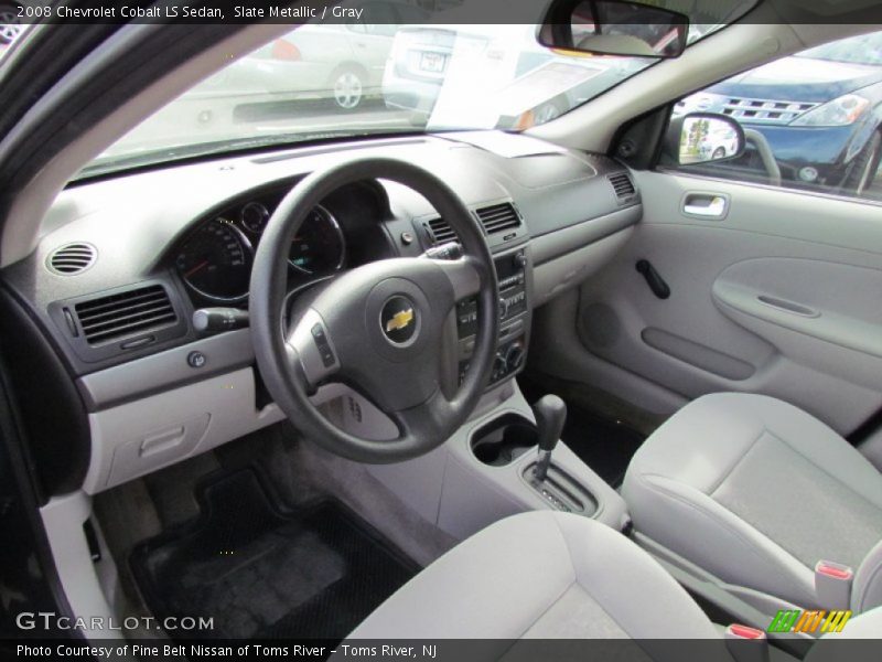 Slate Metallic / Gray 2008 Chevrolet Cobalt LS Sedan