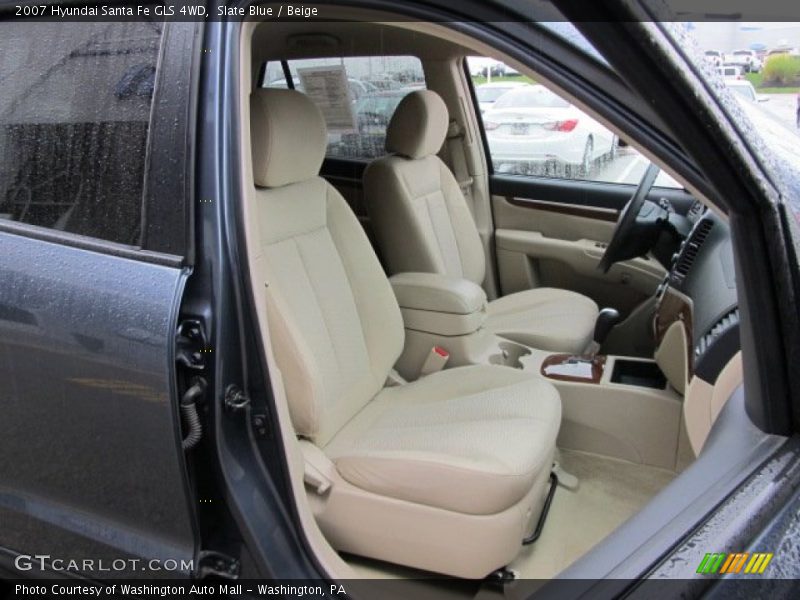 Slate Blue / Beige 2007 Hyundai Santa Fe GLS 4WD