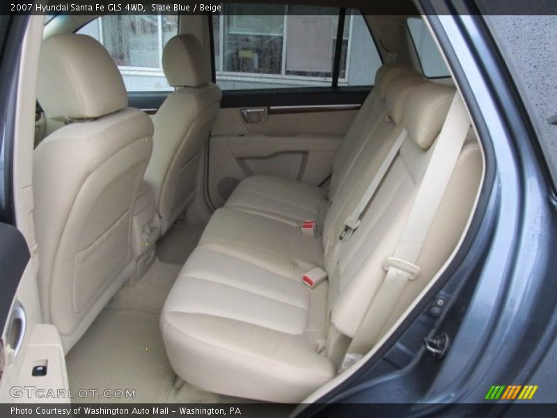 Slate Blue / Beige 2007 Hyundai Santa Fe GLS 4WD