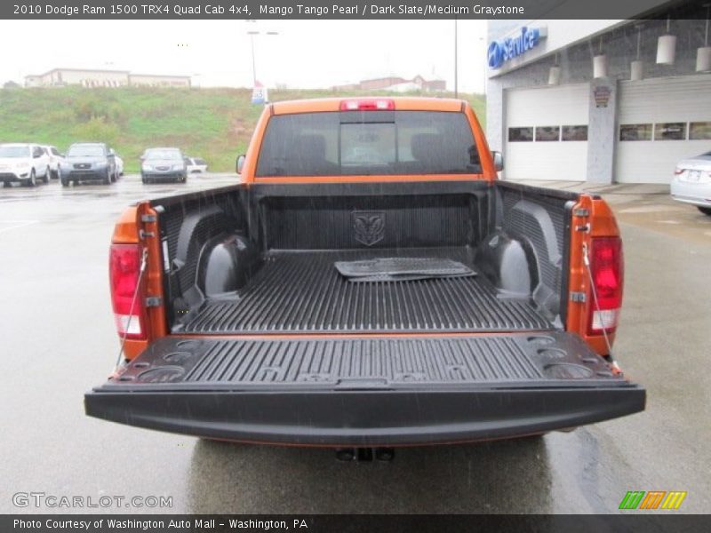 Mango Tango Pearl / Dark Slate/Medium Graystone 2010 Dodge Ram 1500 TRX4 Quad Cab 4x4