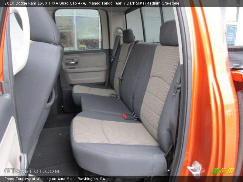 Mango Tango Pearl / Dark Slate/Medium Graystone 2010 Dodge Ram 1500 TRX4 Quad Cab 4x4