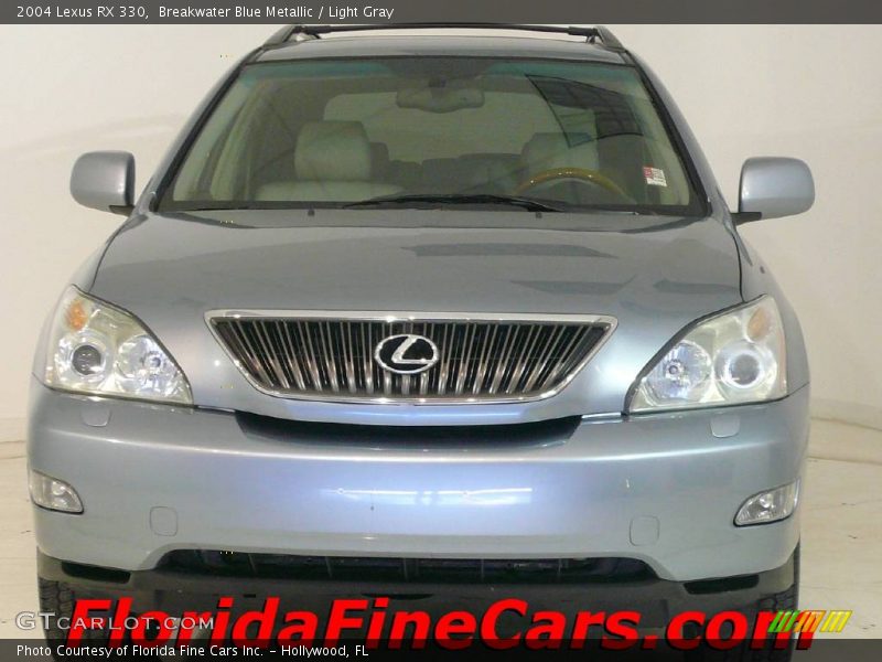 Breakwater Blue Metallic / Light Gray 2004 Lexus RX 330