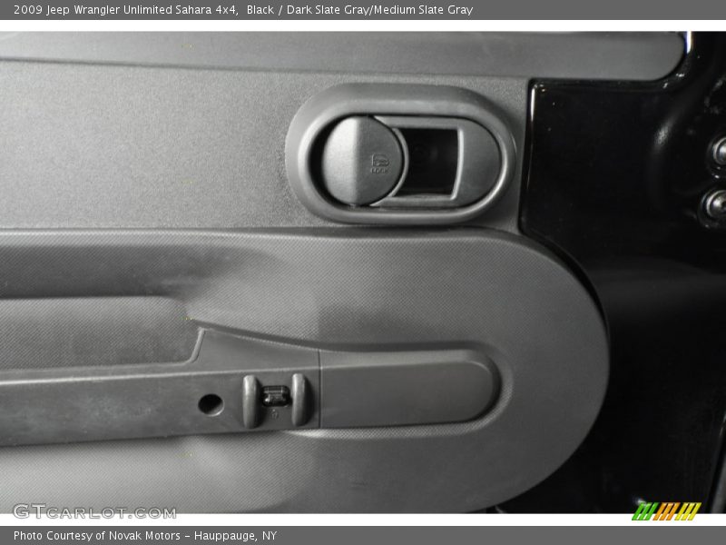 Black / Dark Slate Gray/Medium Slate Gray 2009 Jeep Wrangler Unlimited Sahara 4x4