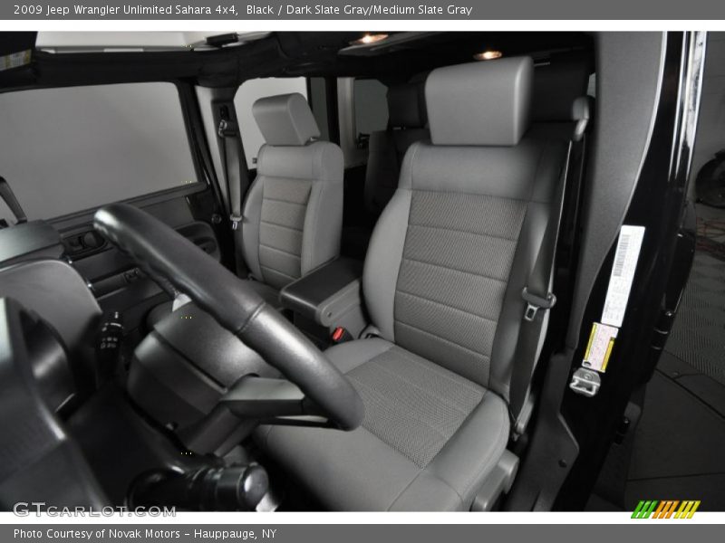  2009 Wrangler Unlimited Sahara 4x4 Dark Slate Gray/Medium Slate Gray Interior