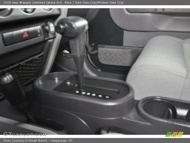 Black / Dark Slate Gray/Medium Slate Gray 2009 Jeep Wrangler Unlimited Sahara 4x4