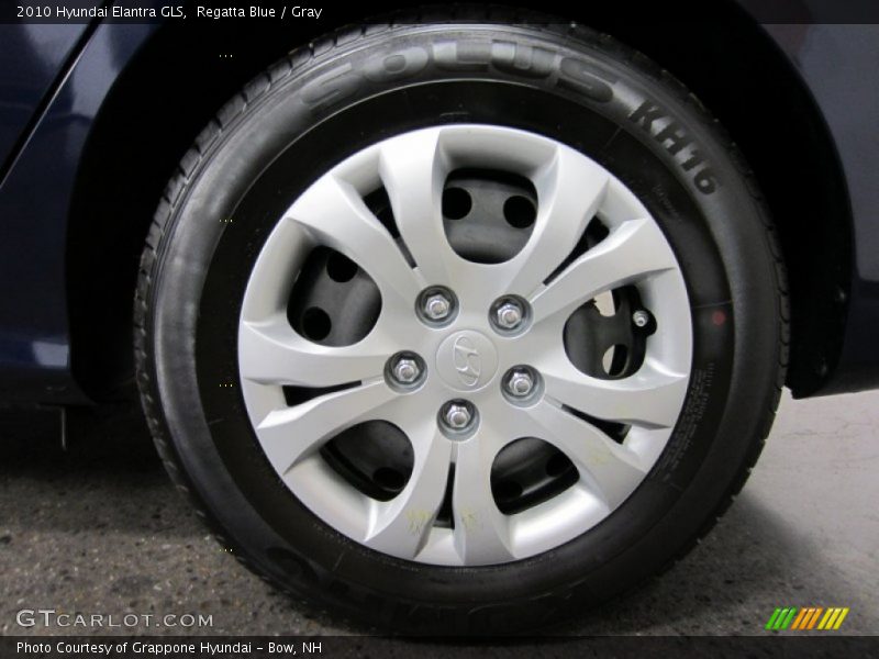 Regatta Blue / Gray 2010 Hyundai Elantra GLS