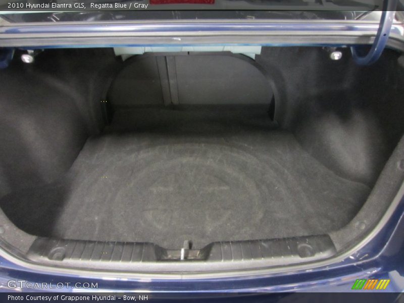 Regatta Blue / Gray 2010 Hyundai Elantra GLS