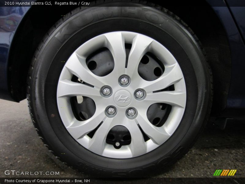Regatta Blue / Gray 2010 Hyundai Elantra GLS