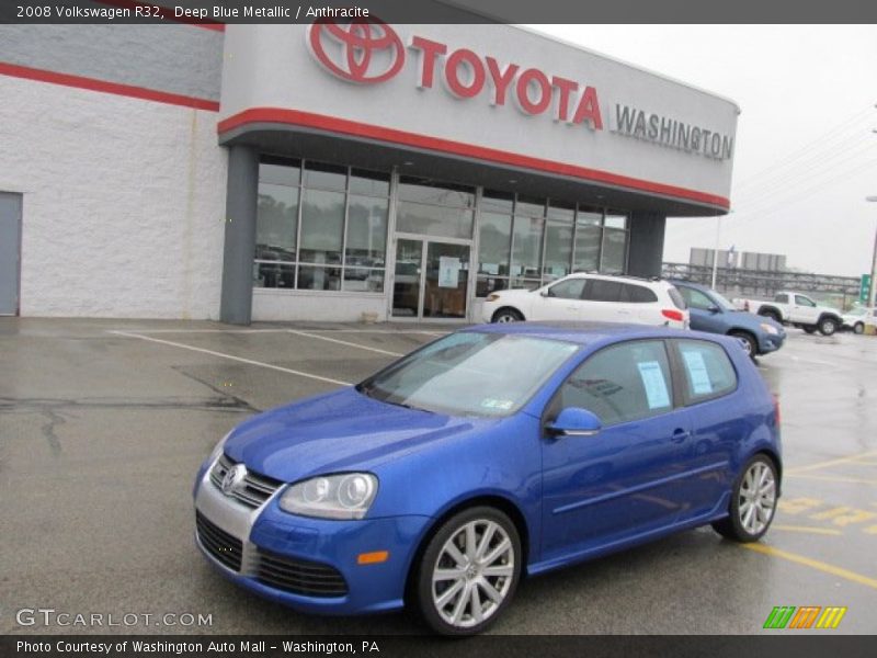 Deep Blue Metallic / Anthracite 2008 Volkswagen R32