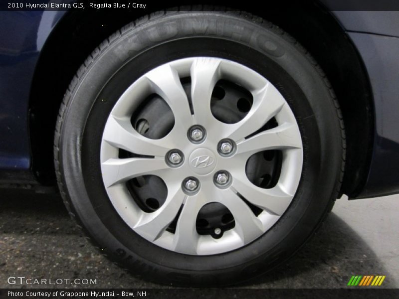 Regatta Blue / Gray 2010 Hyundai Elantra GLS