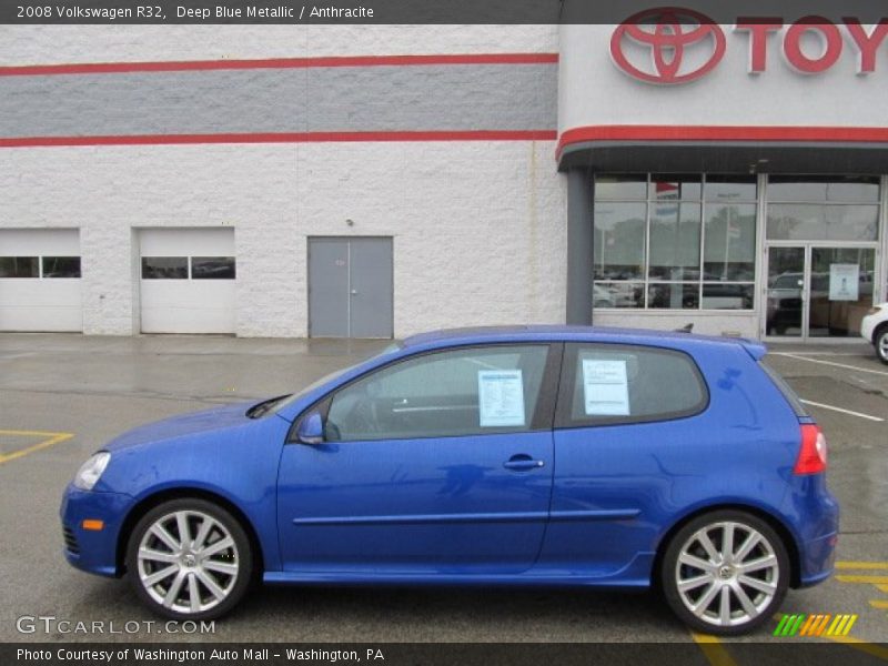 Deep Blue Metallic / Anthracite 2008 Volkswagen R32