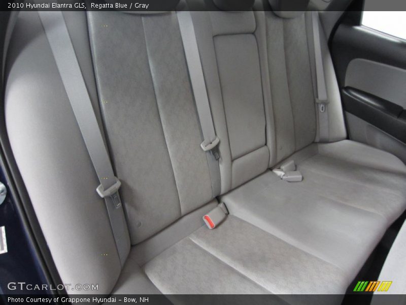 Regatta Blue / Gray 2010 Hyundai Elantra GLS