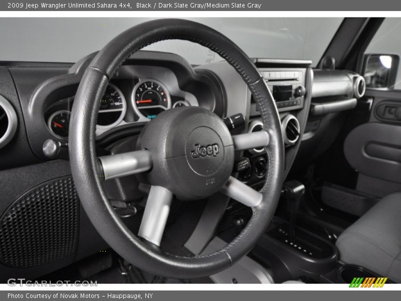  2009 Wrangler Unlimited Sahara 4x4 Steering Wheel